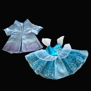 Build-A-Bear Cinderella And Elsa Gowns - Princess Outfits